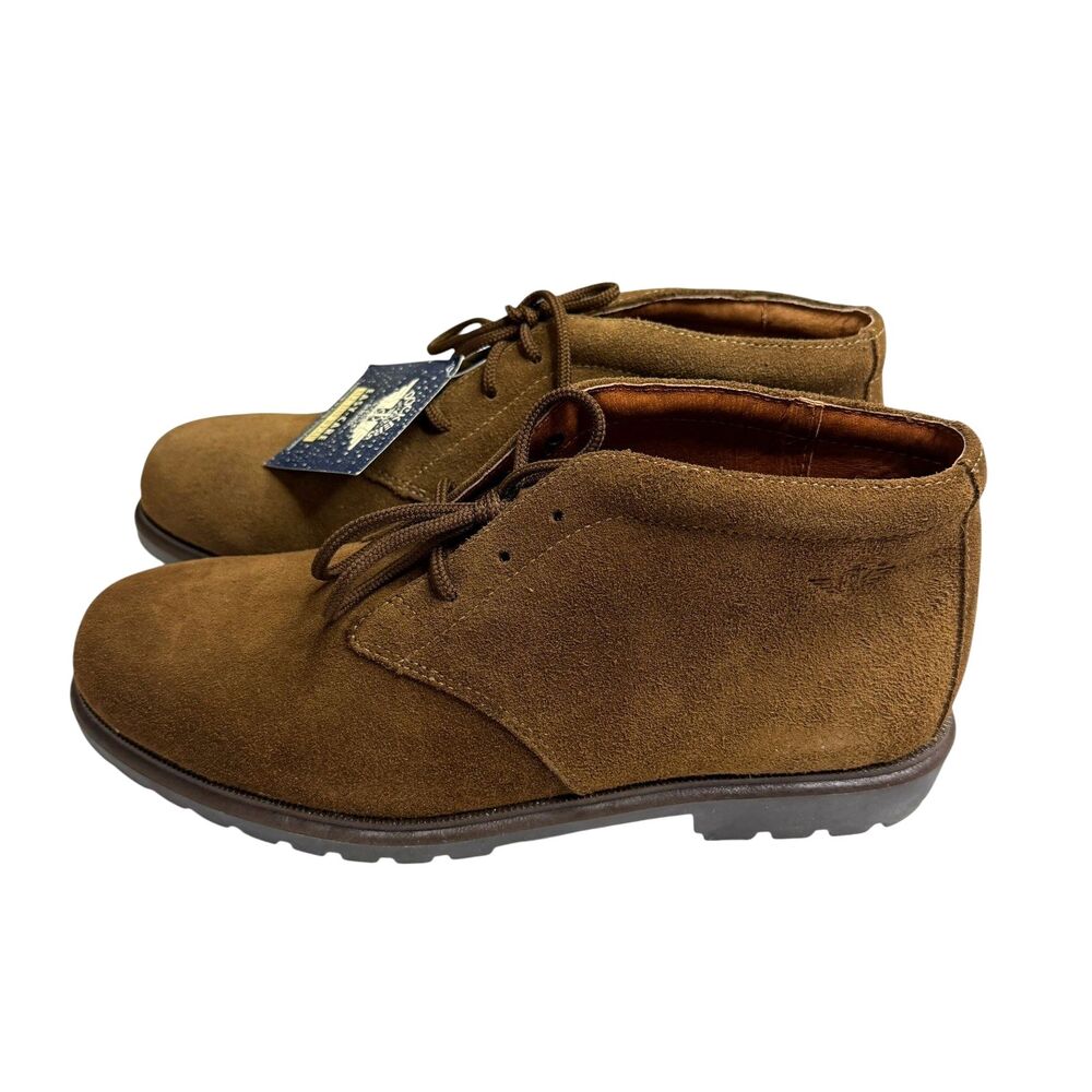 Dockers Levis Gorge Suede Chukka Ankle Boots Men Carob Brown 9 NIB